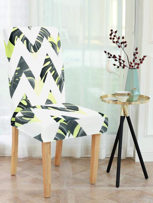 printed stretchable soft elastic dining chair covers - 21736404 - Very Small Image - 1