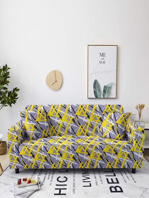cortina high quality stretchable sofa cover - 21736433 - Very Small Image - 1