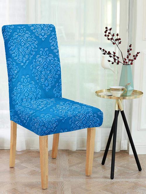 printed stretchable soft elastic dining chair covers - 21736495 - Very Small Image - 1