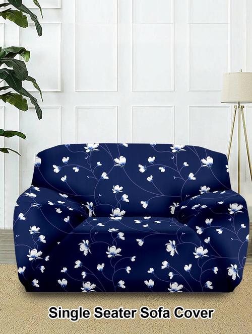 cortina printed stretchable sofa cover - 21736898 - Very Small Image - 1