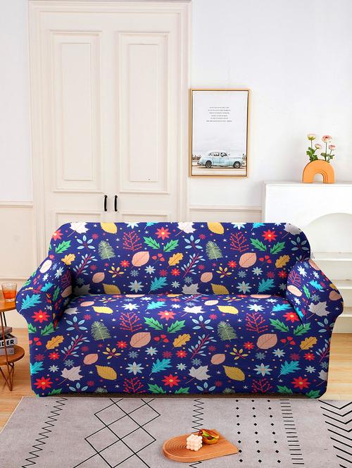 cortina printed stretchable sofa cover - 21737077 - Very Small Image - 1