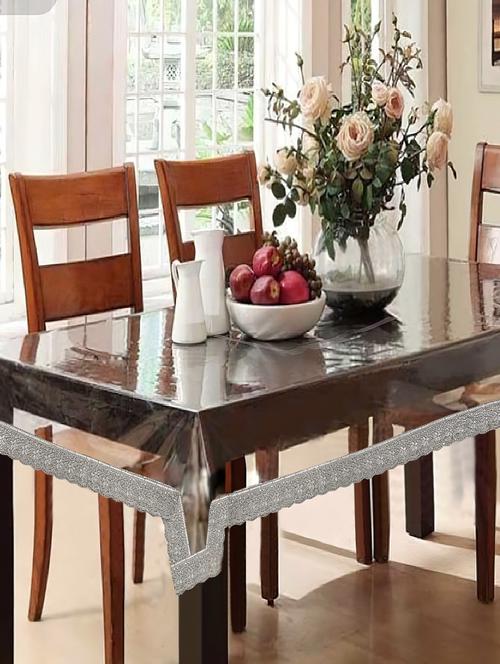 durable transparent waterproof dustproof wrinkle resistant dining table cover 60x90 inch. - 21737237 - Very Small Image - 1