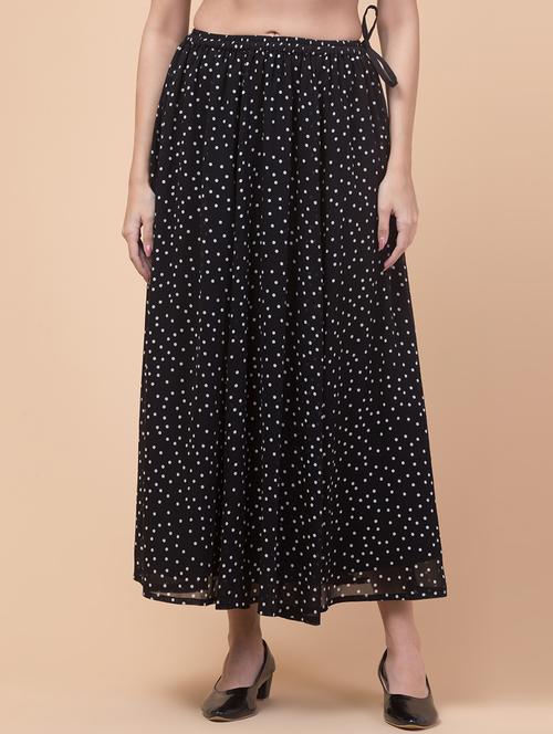 women printed flared long skirt - 21737325 - Very Small Image - 1