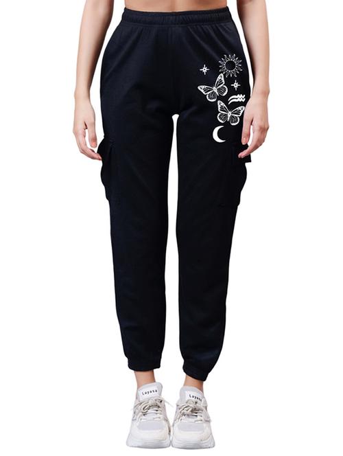 women printed high rise cargo - 21738742 - Very Small Image - 1