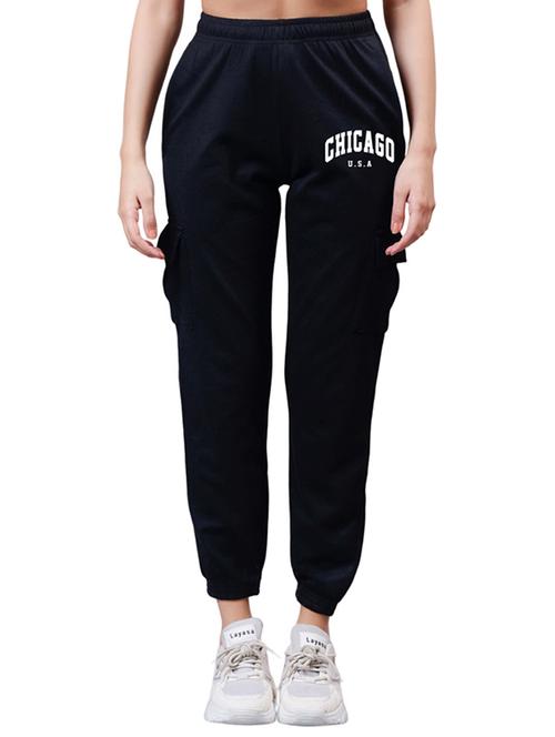 women printed high rise cargo - 21738748 - Very Small Image - 1