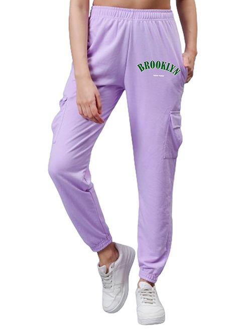 women printed high rise cargo - 21738761 - Very Small Image - 1