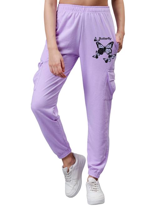 women printed high rise cargo - 21738795 - Very Small Image - 1