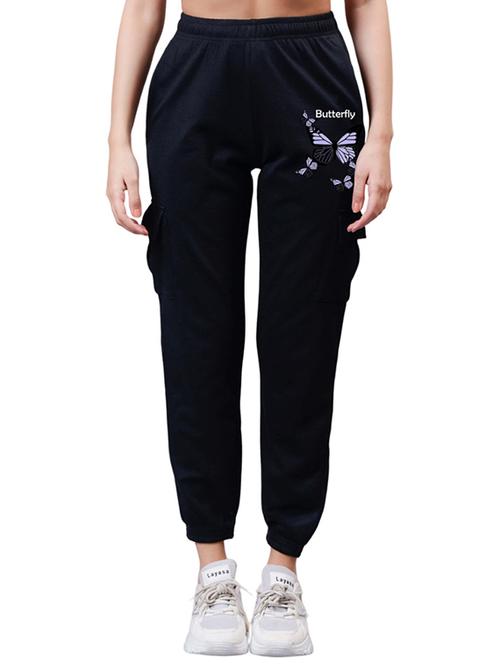 women printed high rise cargo - 21738796 - Very Small Image - 1