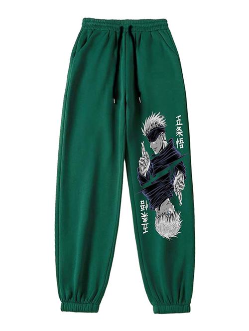 women printed high rise joggers - 21738817 - Very Small Image - 1