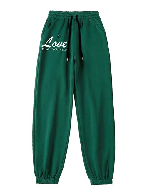 women printed high rise joggers - 21738820 - Very Small Image - 1