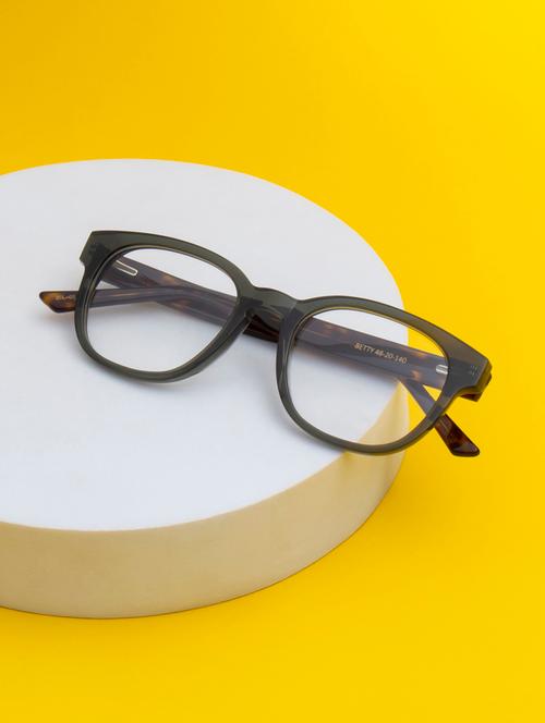 ted-smith green wayfarer premium italian frames for unisex - 21739128 - Very Small Image - 1