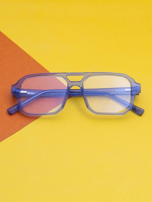 ted-smith blue aviator premium italian frames for unisex - 21739157 - Very Small Image - 1