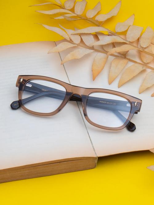 ted-smith brown square premium italian frames for unisex - 21739172 - Very Small Image - 1