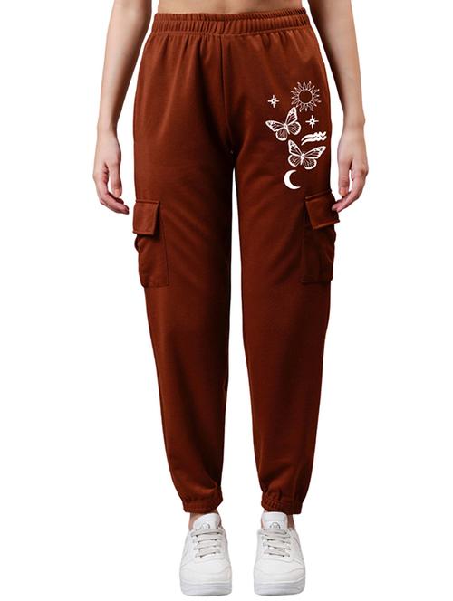 women high rise printed cargo - 21739582 - Very Small Image - 1
