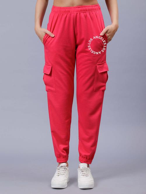 women printed high rise cargo - 21739604 - Very Small Image - 1