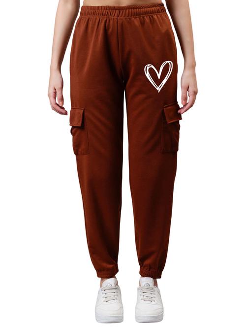 women printed mid rise joggers - 21739621 - Very Small Image - 1