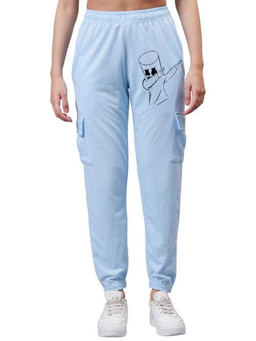 women printed mid rise joggers - 21739638 - Very Small Image - 1