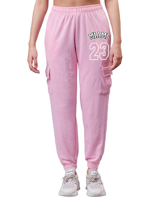 women printed mid rise joggers - 21739642 - Very Small Image - 1
