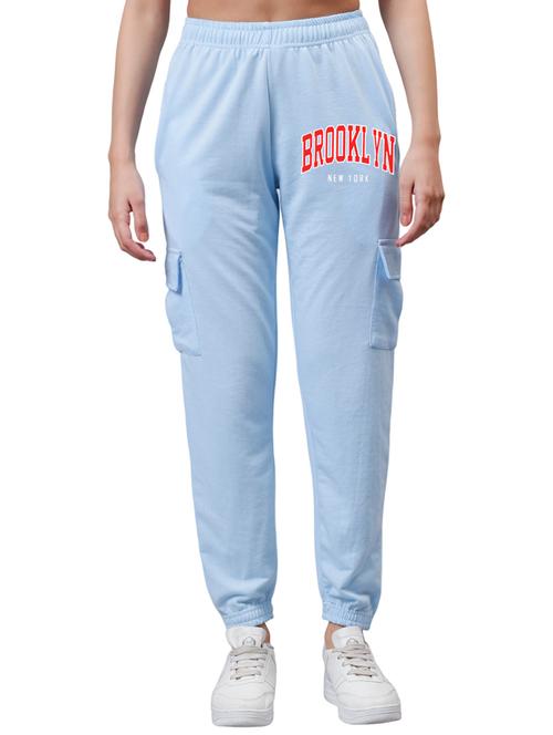 women printed mid rise joggers - 21739669 - Very Small Image - 1