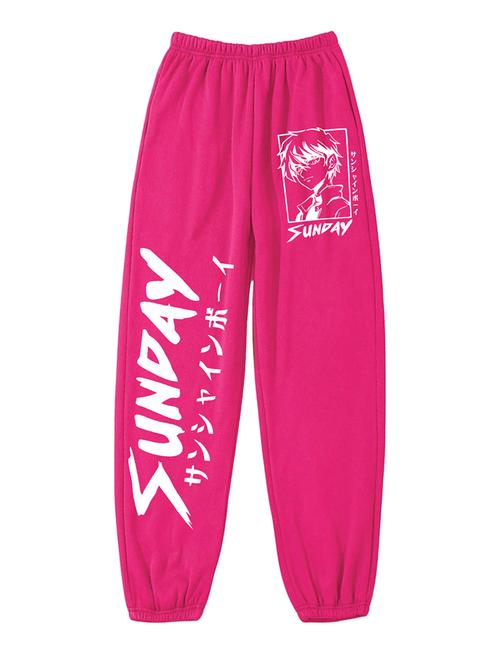 women printed mid rise joggers - 21739694 - Very Small Image - 1