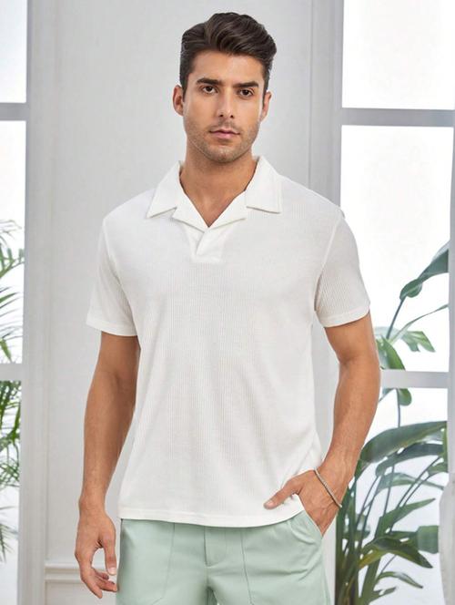 men solid short sleeve regular fit polo t-shirt - 21745727 - Very Small Image - 1