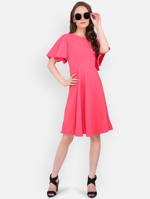 women solid a-line dress - 21745921 - Very Small Image - 1