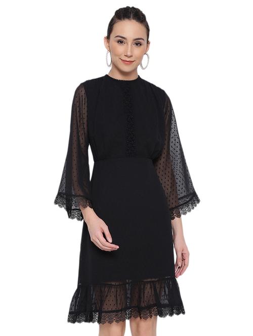 women self design tiered dress - 21746141 - Very Small Image - 1