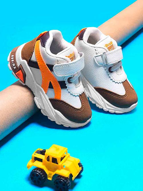 kids color block velcro shoes - 21746905 - Very Small Image - 1