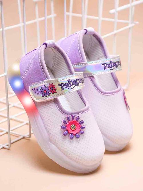 girls printed slip on velcro sandal - 21746939 - Very Small Image - 1