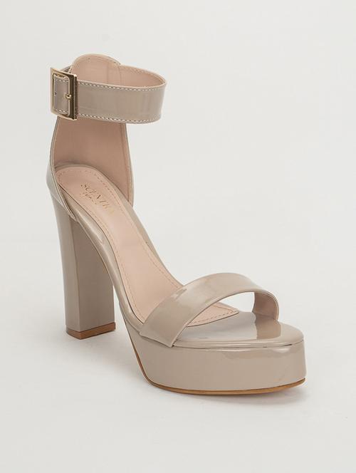 women solid ankle strap sandal - 21751142 - Very Small Image - 1