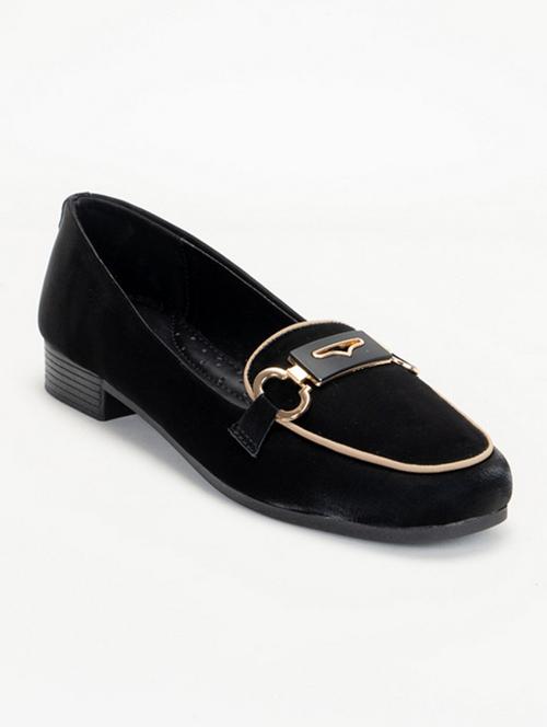 women black slip on loafers - 21751182 - Very Small Image - 1