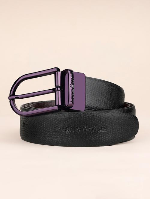 men pin buckle reversible leather belt - 21762083 - Very Small Image - 1