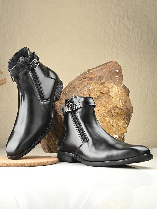 men black high tops boot - 21763316 - Very Small Image - 1