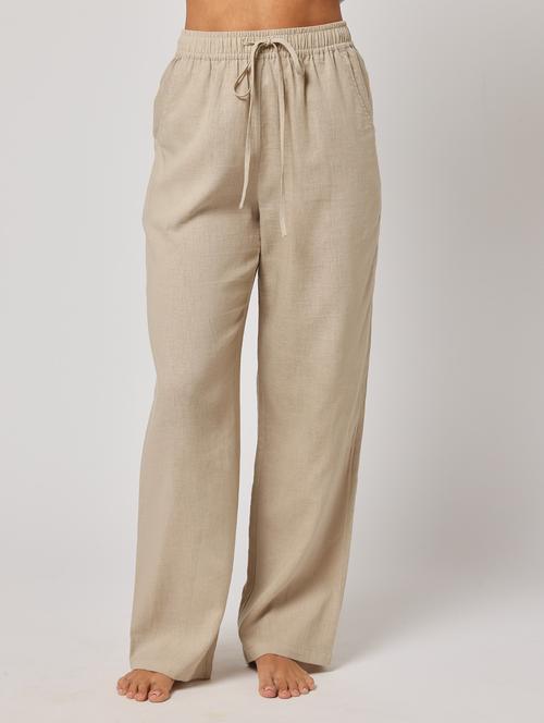 women solid high rise straight trouser - 21765097 - Very Small Image - 1