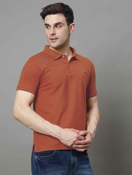 men solid short sleeve regular fit polo t-shirt - 21766632 - Very Small Image - 1