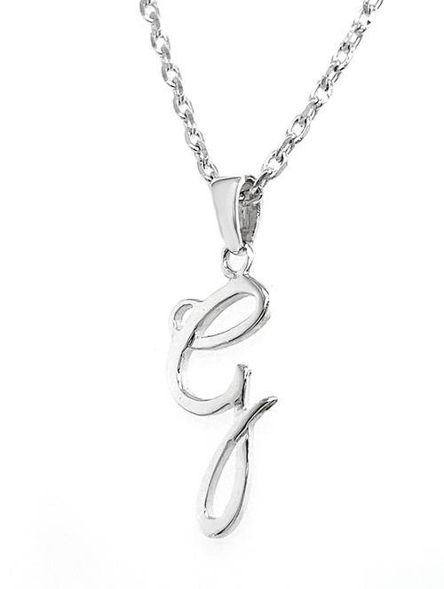 alphabet g pendant necklace charm for women and girls - 21790902 - Very Small Image - 1
