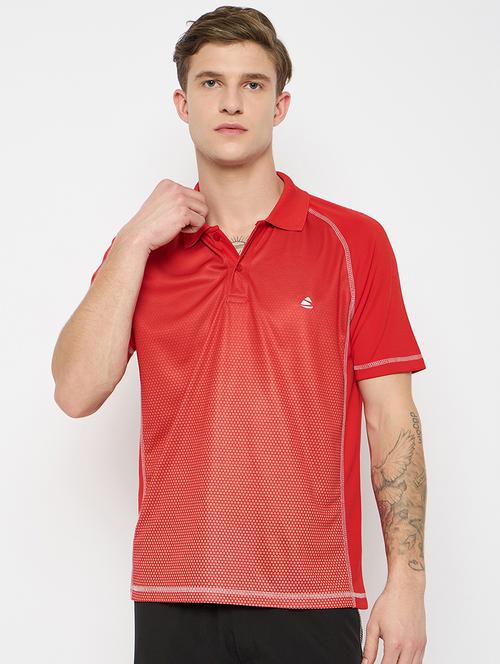 men printed short sleeves polo t-shirt - 21790980 - Very Small Image - 1