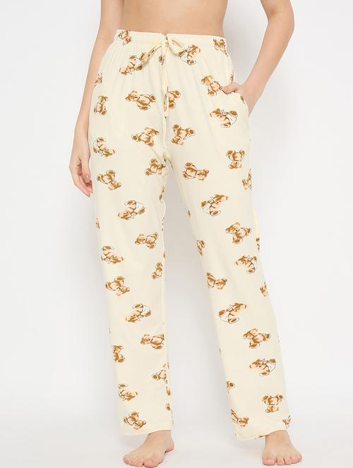 women printed mid rise pajama - 21791047 - Very Small Image - 1