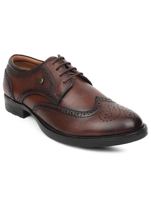 men brown lace up brouge - 21794134 - Very Small Image - 1