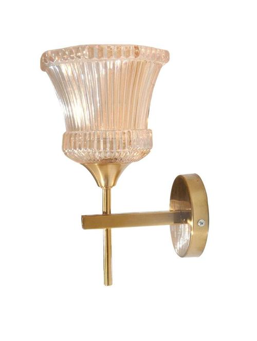 victorian wall shade amber glass wall light - 21796659 - Very Small Image - 1