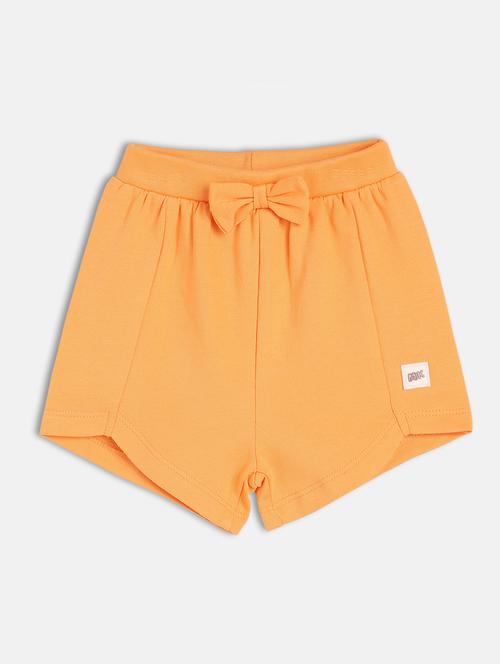 kids solid mid rise shorts - 21841128 - Very Small Image - 1
