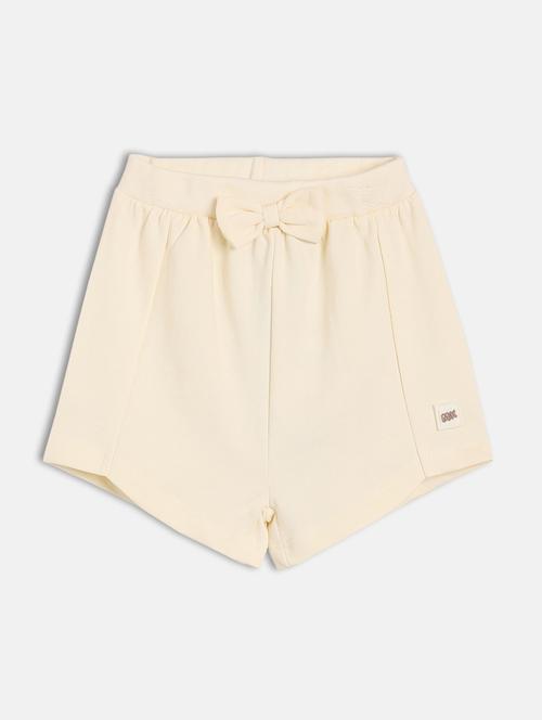 kids solid mid rise shorts - 21841132 - Very Small Image - 1