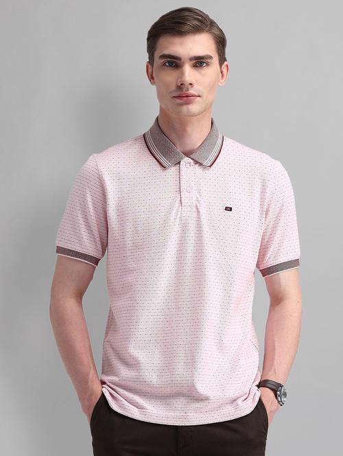 men textured short sleeve polo t-shirt - 21844711 - Very Small Image - 1