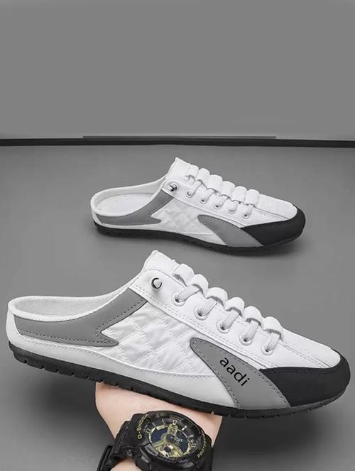 men white slip on sneaker - 21853620 - Very Small Image - 1