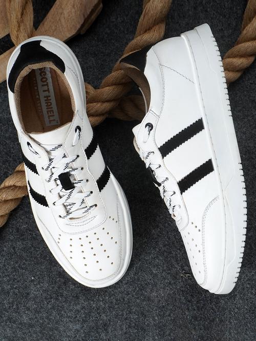 men white lace up sneaker - 21853740 - Very Small Image - 1