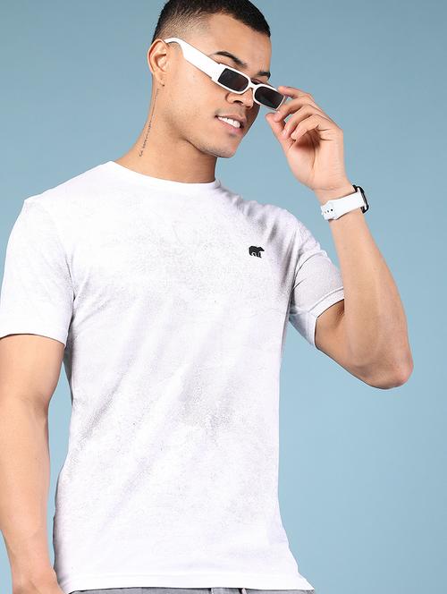 men printed short sleeve slim fit t-shirt - 21872831 - Very Small Image - 1