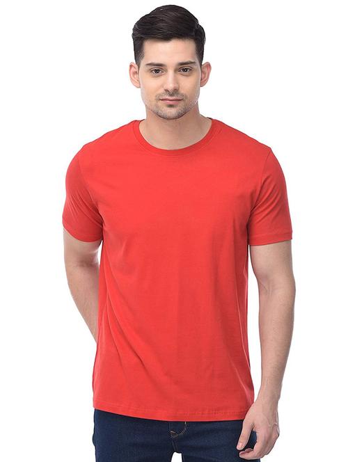 men solid short sleeves regular fit t-shirt - 21902806 - Very Small Image - 1