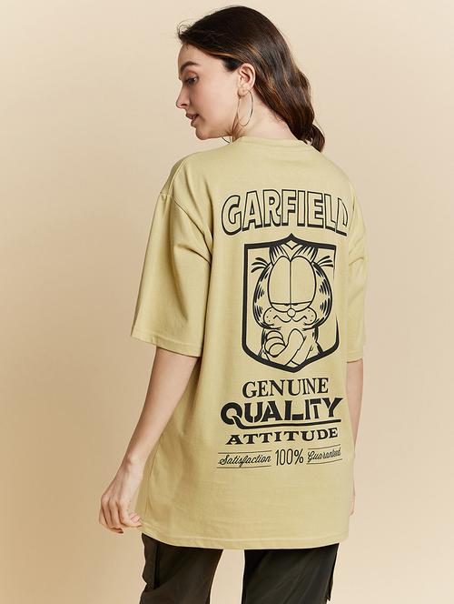 women printed short sleeves oversized t-shirt - 21902917 - Very Small Image - 1