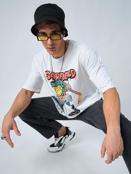 men printed short sleeves oversized t-shirt - 21903348 - Very Small Image - 1