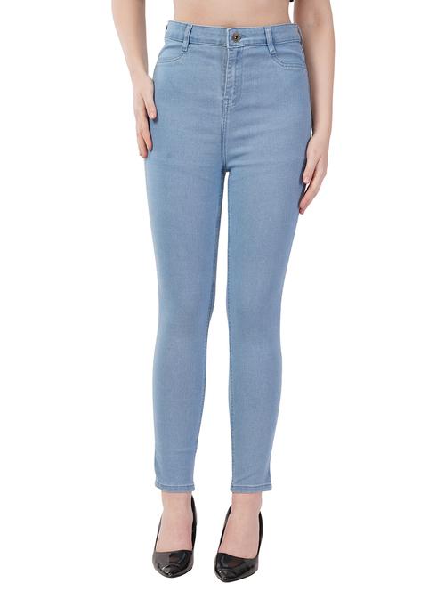women solid high rise skinny fit jean - 21904899 - Very Small Image - 1